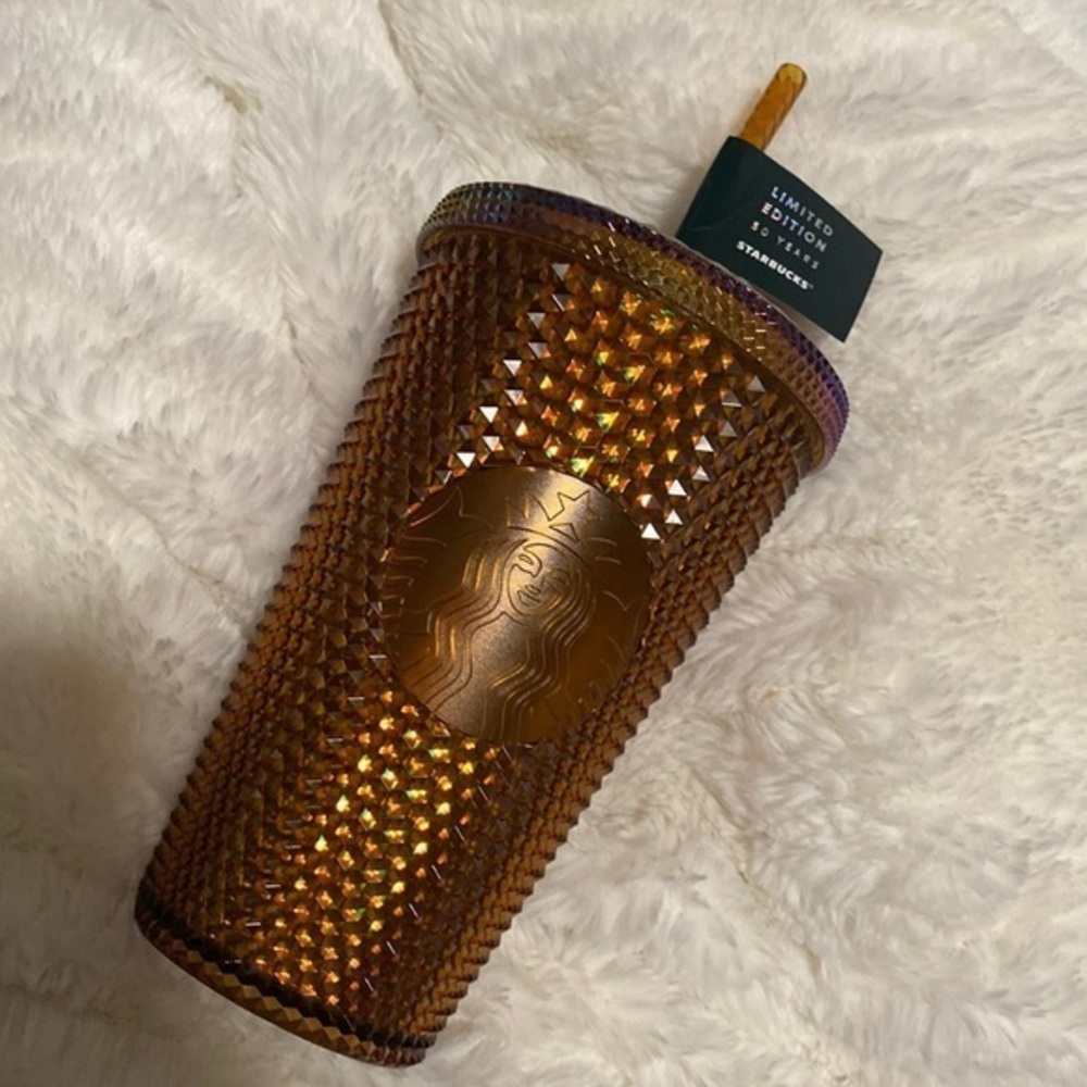 Starbucks 2021 limited edition 50 years honeycomb tumbler New